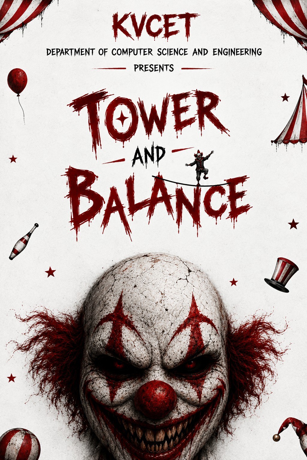 Tower and Balance Challenge poster